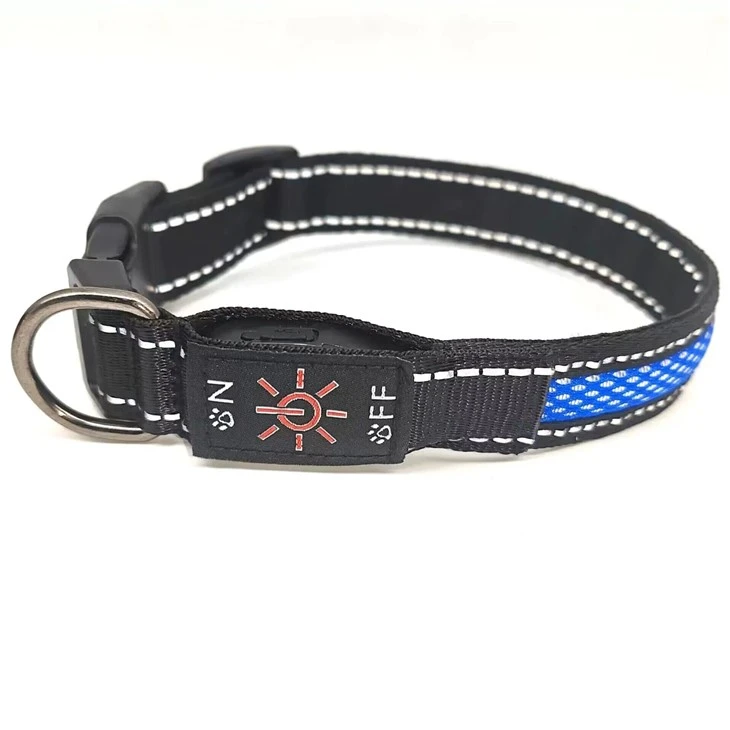LED Dog Collar with USB Rechargeable 2